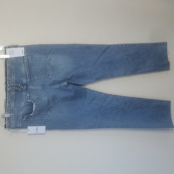 Sam Edelman The Kitten Straight Mid Rise Jeans Size 14/32 NWT - Picture 2 of 8